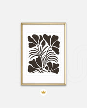 Midnight Floral Silhouette