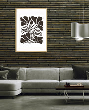Midnight Floral Silhouette