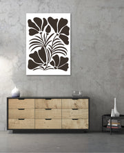 Midnight Floral Silhouette