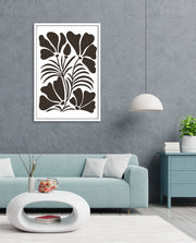 Midnight Floral Silhouette