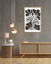 Midnight Floral Silhouette