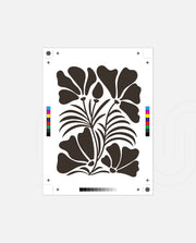 Midnight Floral Silhouette