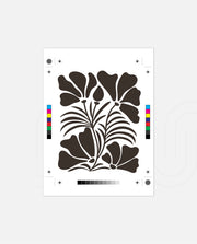 Midnight Floral Silhouette