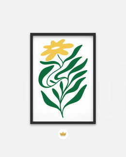 Golden Wildflower Sprig