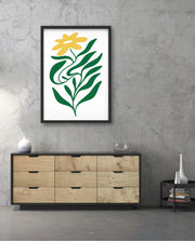 Golden Wildflower Sprig
