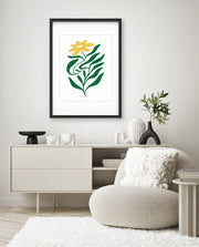 Golden Wildflower Sprig