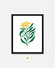 Golden Wildflower Sprig