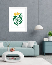 Golden Wildflower Sprig