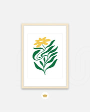 Golden Wildflower Sprig