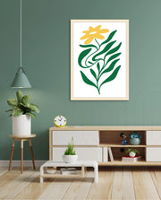 Golden Wildflower Sprig