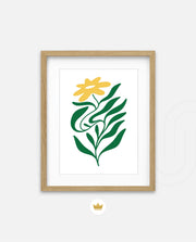 Golden Wildflower Sprig