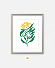 Golden Wildflower Sprig