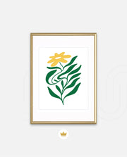 Golden Wildflower Sprig