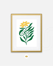 Golden Wildflower Sprig
