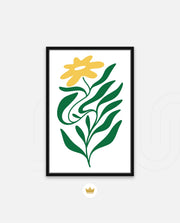 Golden Wildflower Sprig