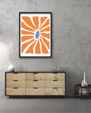 Tangerine Petal Burst