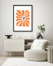 Tangerine Petal Burst