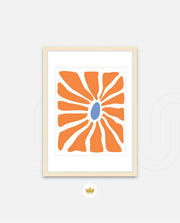 Tangerine Petal Burst