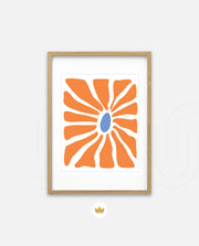 Tangerine Petal Burst