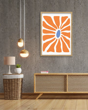 Tangerine Petal Burst