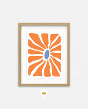 Tangerine Petal Burst