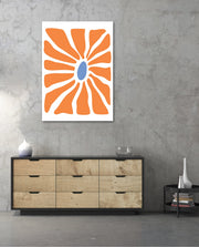 Tangerine Petal Burst