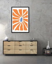 Tangerine Petal Burst