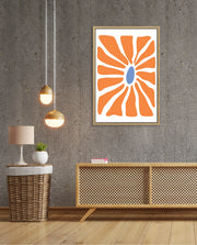 Tangerine Petal Burst