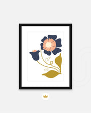 Midnight Peach Blossom