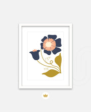 Midnight Peach Blossom