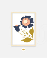 Midnight Peach Blossom