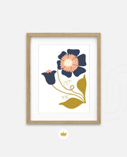 Midnight Peach Blossom