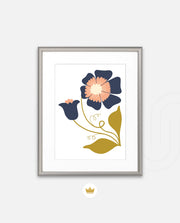 Midnight Peach Blossom