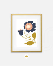 Midnight Peach Blossom