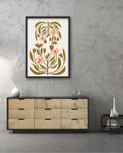 Olive Wildflower Charm