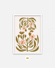 Olive Wildflower Charm