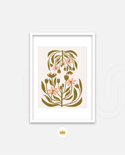 Olive Wildflower Charm