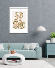Olive Wildflower Charm