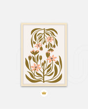 Olive Wildflower Charm