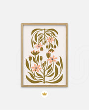 Olive Wildflower Charm