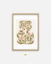 Olive Wildflower Charm