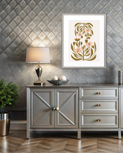Olive Wildflower Charm