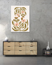 Olive Wildflower Charm