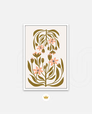 Olive Wildflower Charm