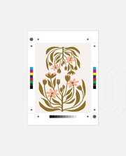 Olive Wildflower Charm