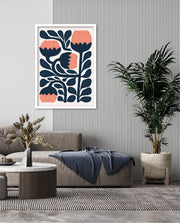 Midnight Coral Blooms