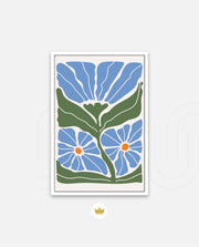 Azure Garden Blooms