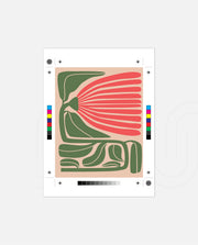 Coral Petal Cascade