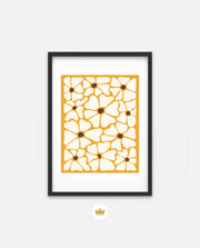 Golden Daisy Pattern