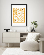 Golden Daisy Pattern